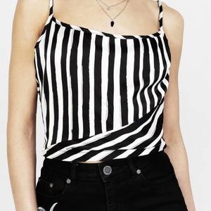Black and White Disturbia Tank